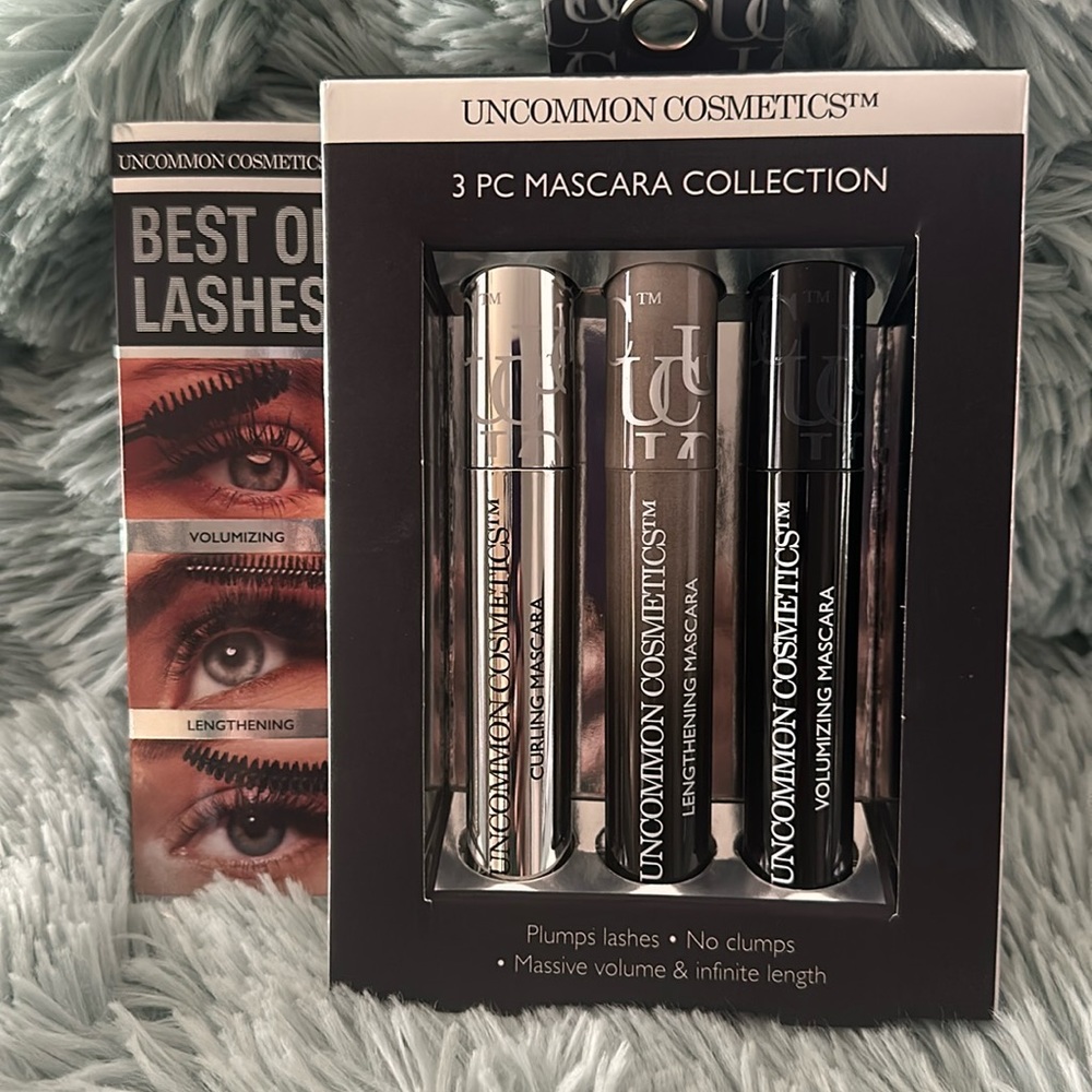 Uncommon Cosmetics Best of Lashes (3) PC Mascara Collection.